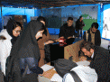 گزارش تصویری  از بازدید نمایشگاه دستاورد های هسته ای در  دانشگاه صنعتی شاهرود